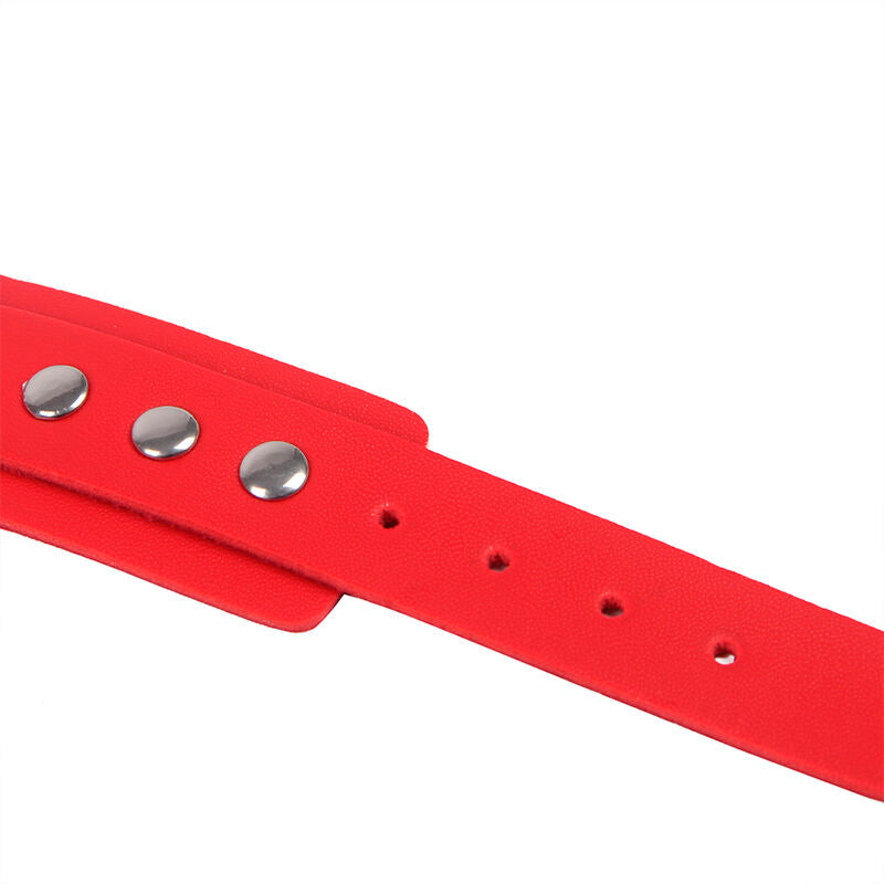 Menottes et Ceinture de Bondage Cuir Vegan Ajustables - Subblime