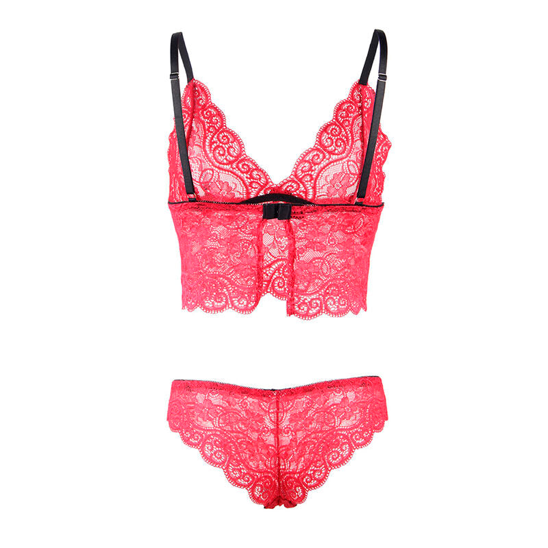 Nuisette Satin Soie et Dentelle + Culotte Assortie - Subblime