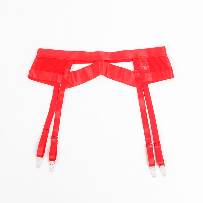 Ensemble Lingerie Bondage Soutien-Gorge et Porte-Jarretelles - Subblime