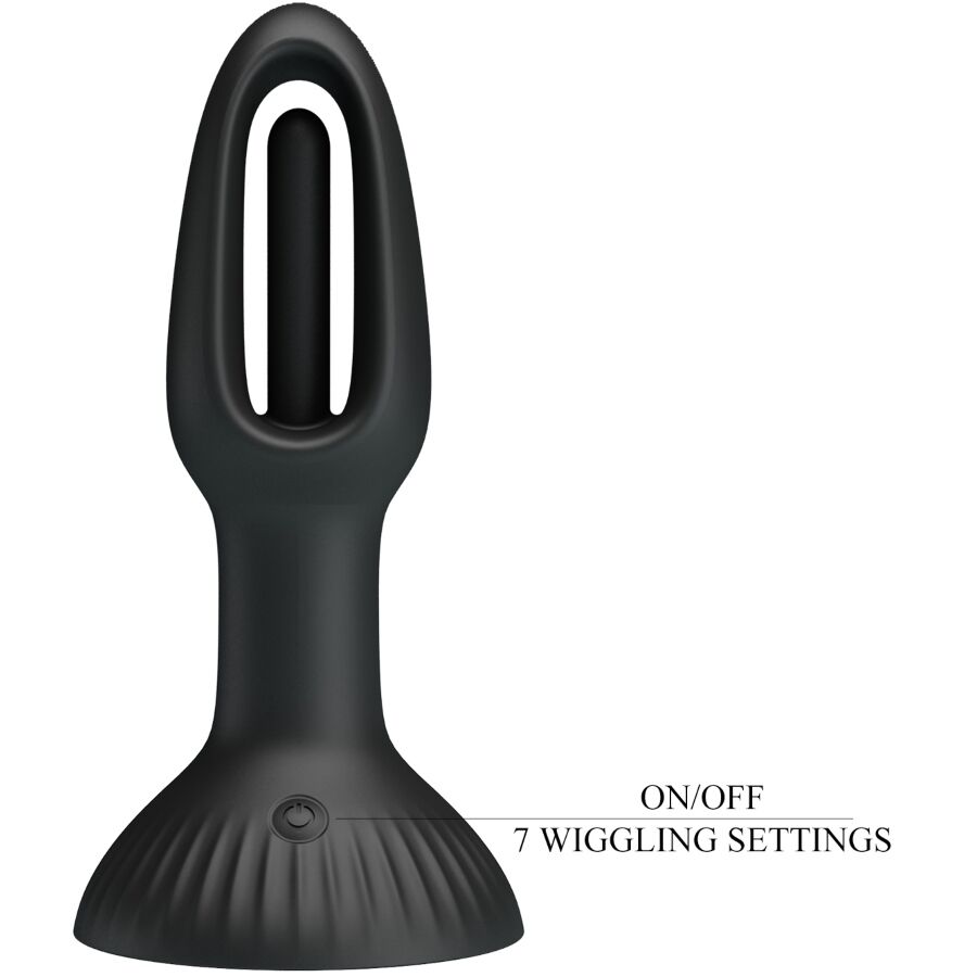 Plug Anal Vibrant Hubert Stimulateur Prostate 7 Modes Rechargeable - Pretty Love