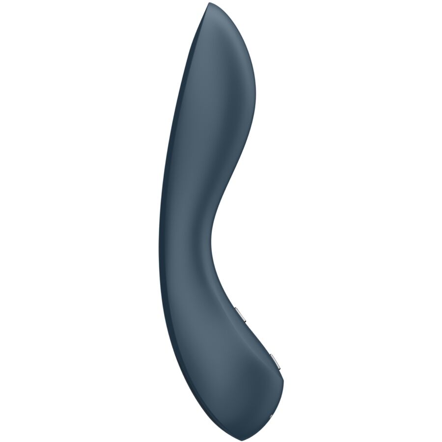 SATISFYER - VIBRATEUR PROGRAMME 12 VIBRATIONS G-SPOT WAVE 4 GRIS FONCÉ