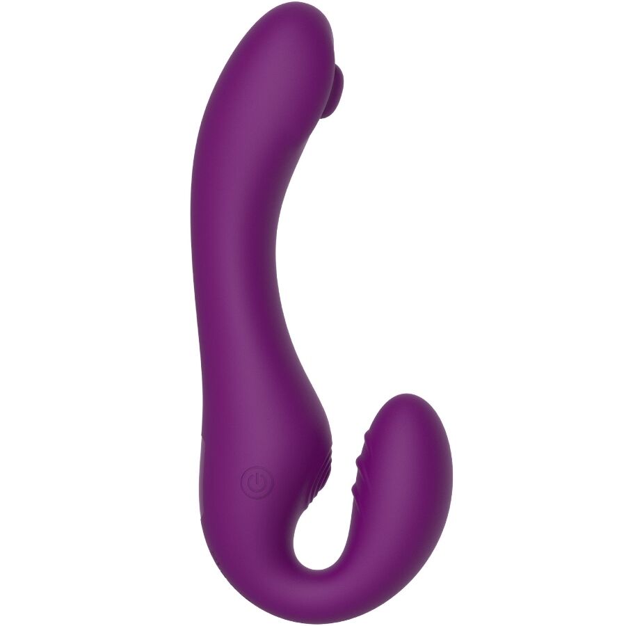 Gode Ceinture Strapless Vibrant 2-en-1 Télécommande 3 Moteurs - Xocoon