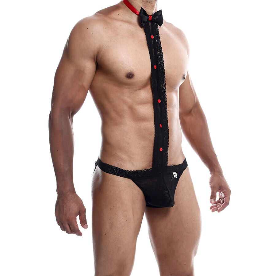 MOB - SMOKING AVEC STRING EN DENTELLE TAILLE L/XL