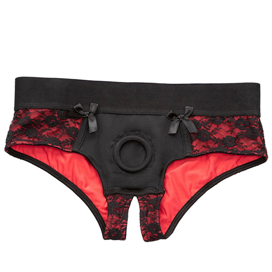 Gode Ceinture Féminin Scandal Culotte Sans Entrejambe 2 Tailles - CalExotics