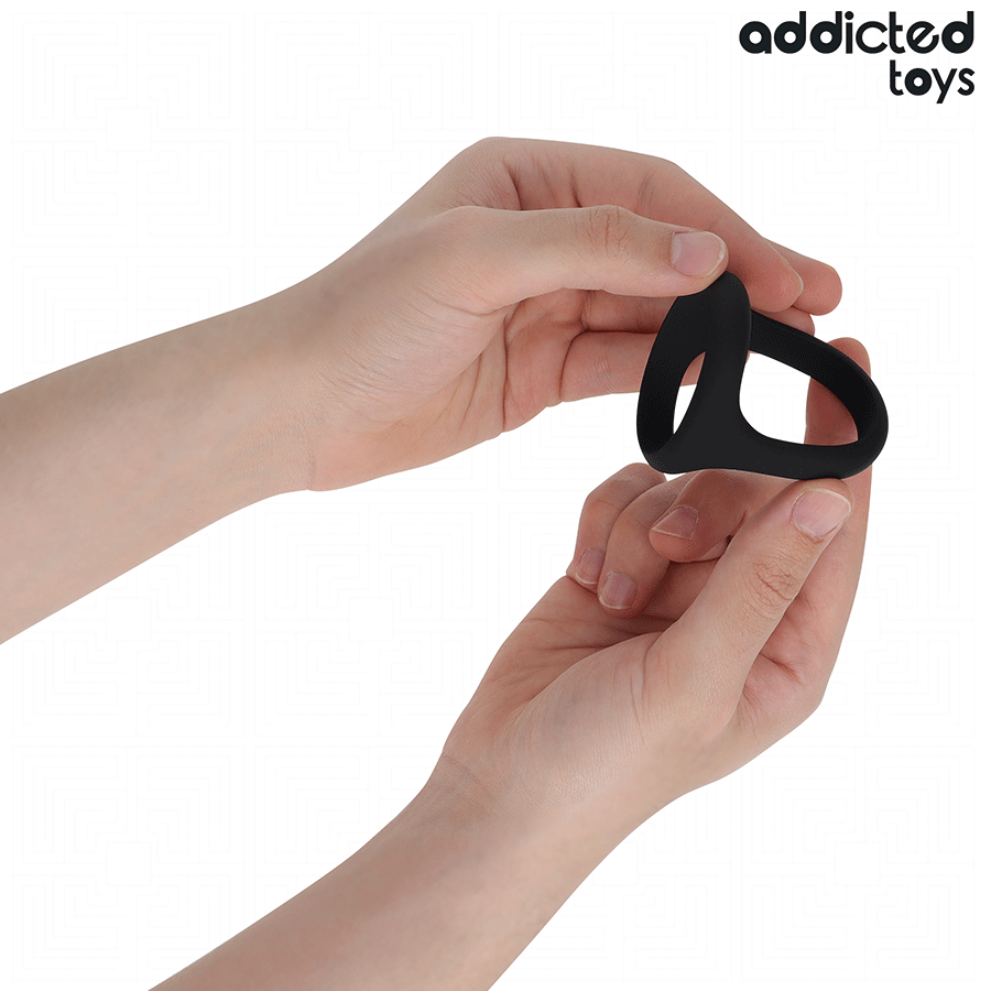 ADDICTED TOYS - ANNEAU PÉNIS TRIPLE ÉPAIS
