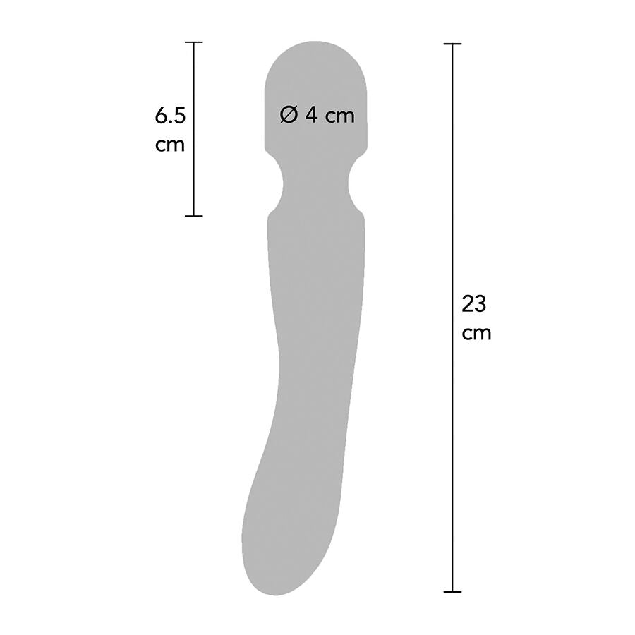 Vibromasseur Wand Zenith LED Lumière Ambiante 12 Modes - Silicone - ToyJoy