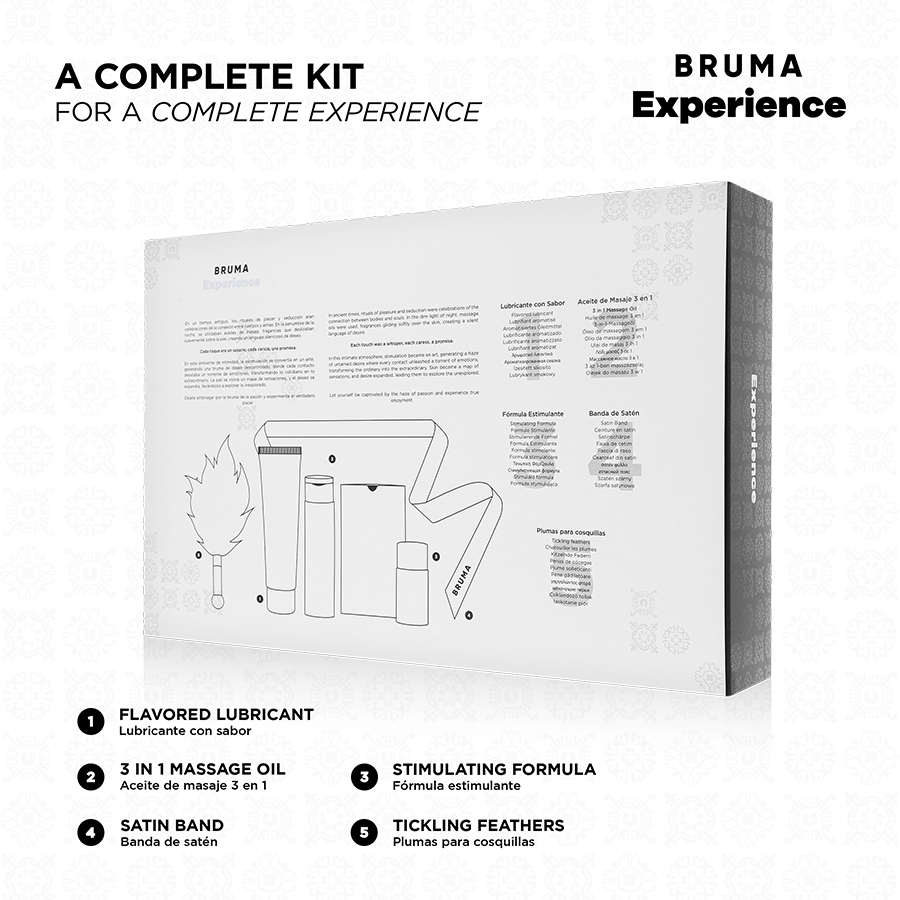 Kit Érotique Tentation Douce Vibro-Orgasmique 3 Saveurs - Bruma