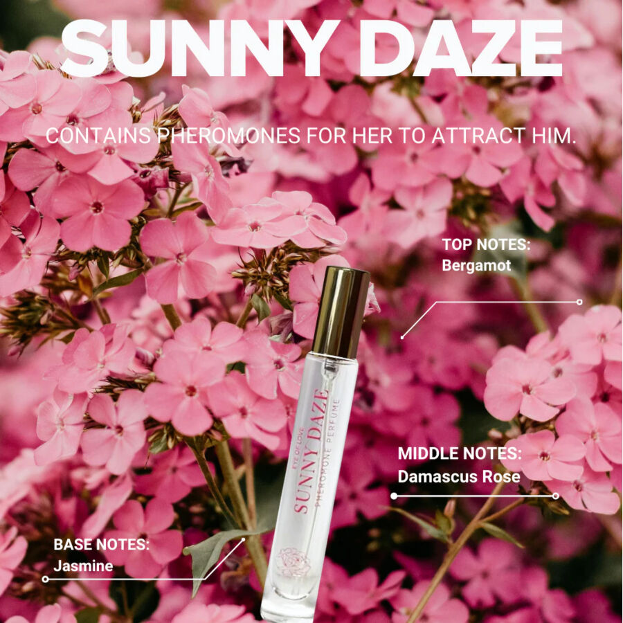 Parfum aux Phéromones Bloom Sunny Daze - Notes Agrumes Florales - Eye Of Love