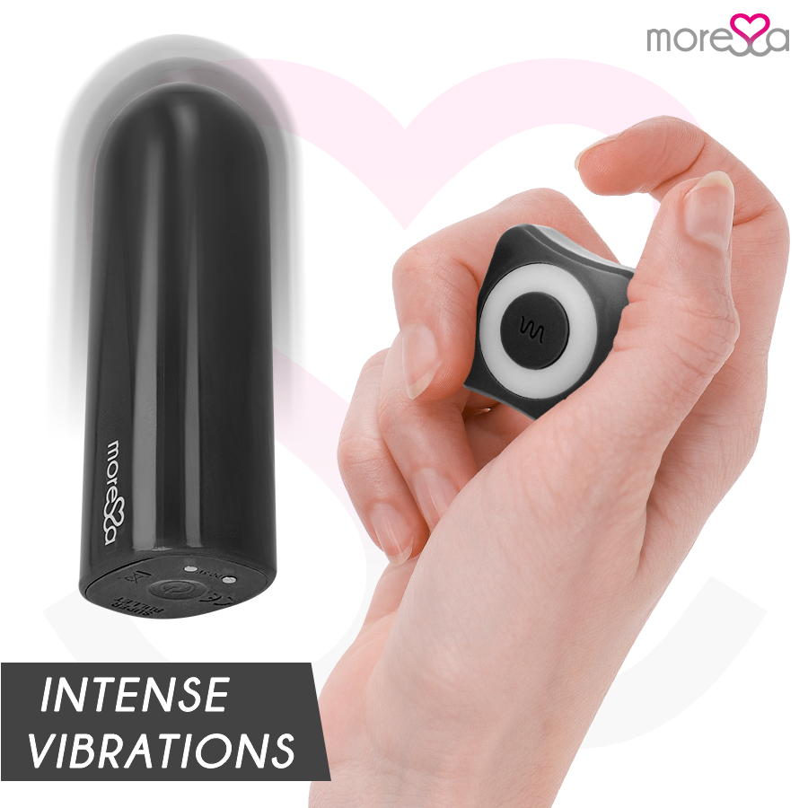 Vibromasseur Télécommandé Nix Portable Culotte - Silicone IPX7 - Moressa