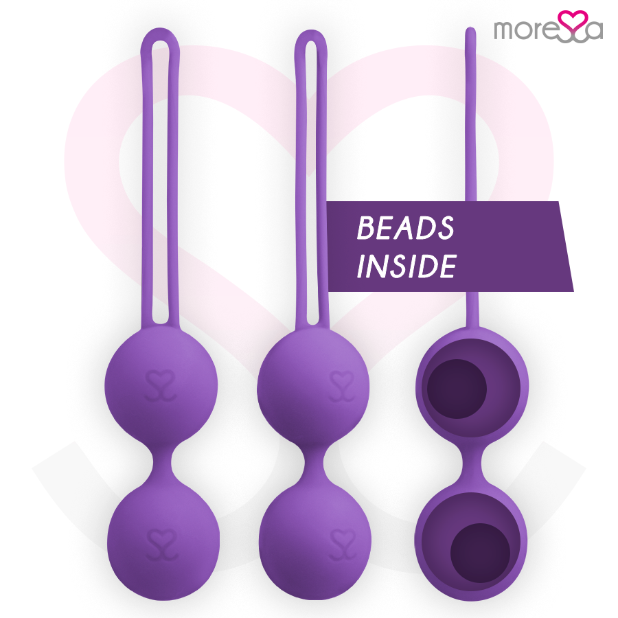 Boules de Geisha Osian Two Silicone Premium Double Bille - Moressa