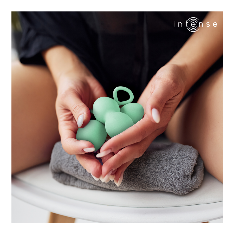 Kit 3 Boules de Geisha Charli Progressif Silicone Médical - Intense
