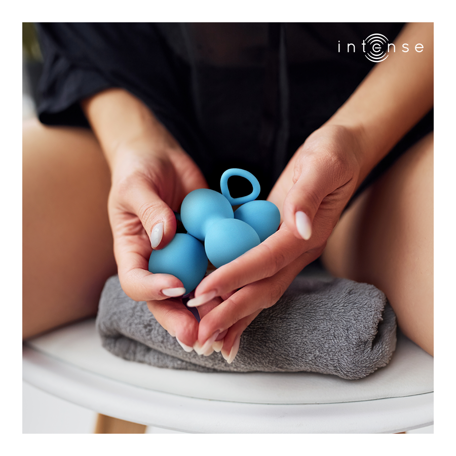 Kit 3 Boules de Geisha Charli Progressif Silicone Médical - Intense