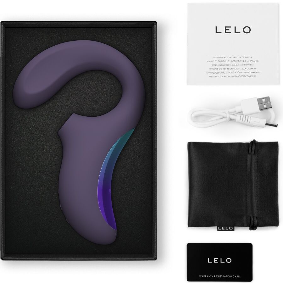 Vibromasseur Sonique Enigma Wave WaveMotion 3 Moteurs 8 Modes - Lelo