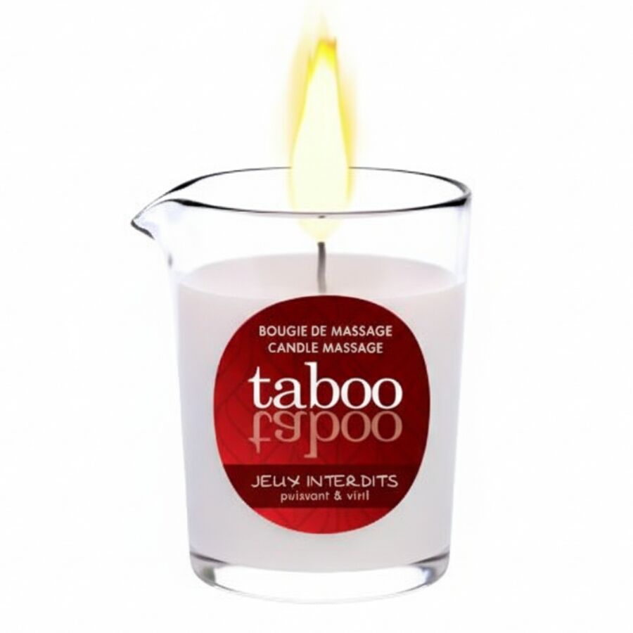 Bougie de Massage Tabou Jeux Interdits - Ruf