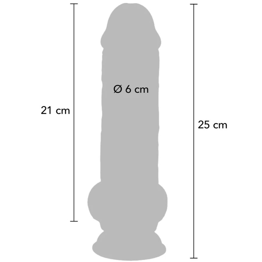 Gode Réaliste Luxe Extra Épais Testicules 7 Tailles - Get Real