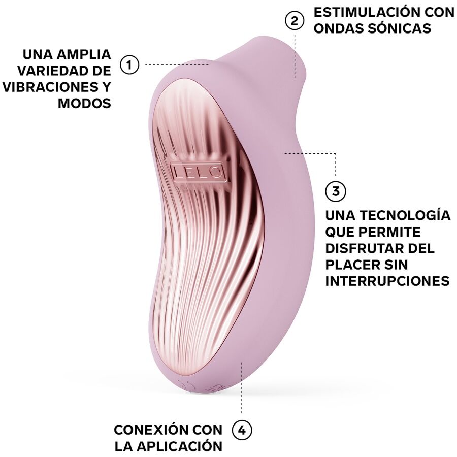 Stimulateur Clitoridien Sonique Sona 3 Cruise 12 Modes Étanche - Lelo