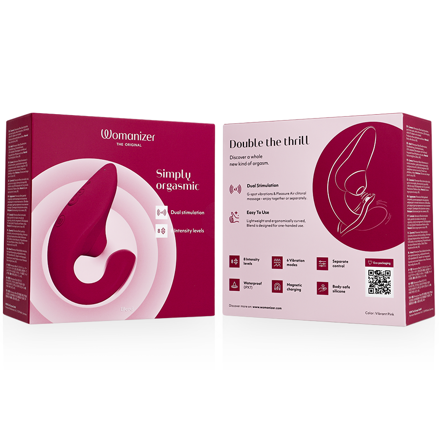 Womanizer Simply Orgamsic Stimulateur Clitoridien & Point G
