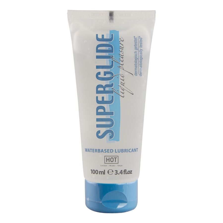 Lubrifiant Liquid Pleasure Base Eau Compatible Sextoys - Hot