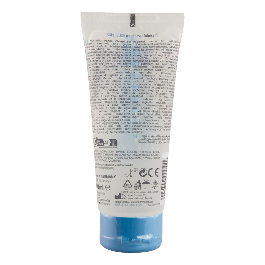 Lubrifiant Liquid Pleasure Base Eau Compatible Sextoys - Hot