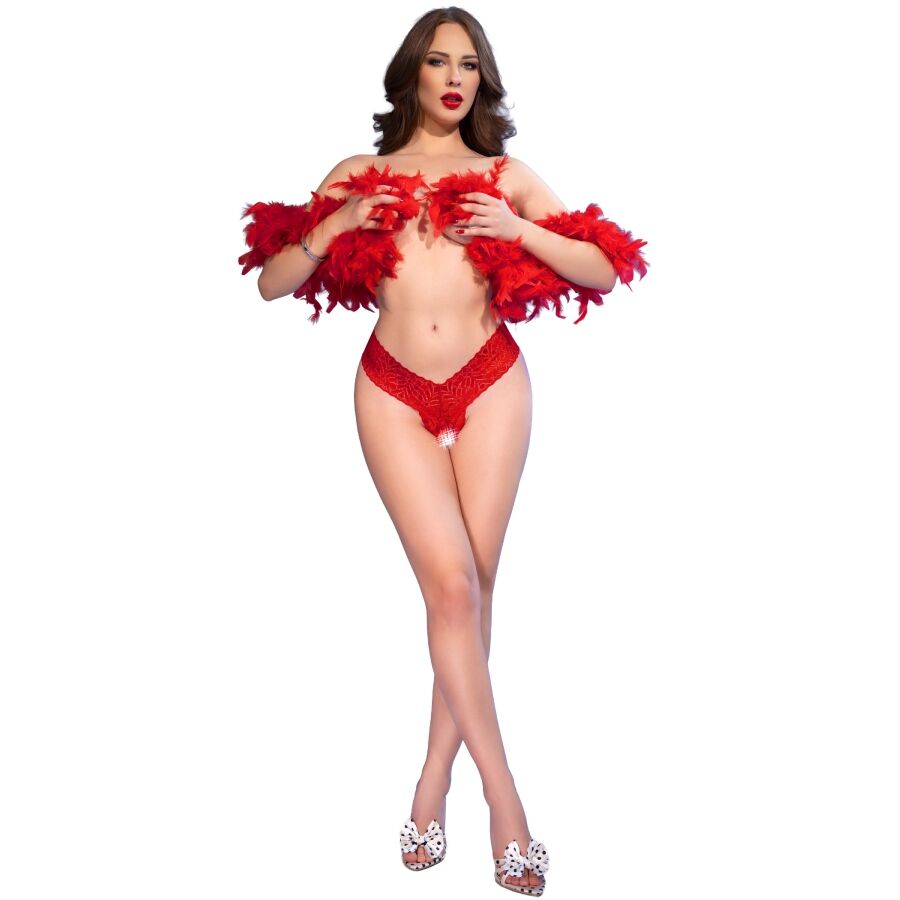 String Ouvert Entrejambe Échancré Sexy 2 Tailles - Chilirose