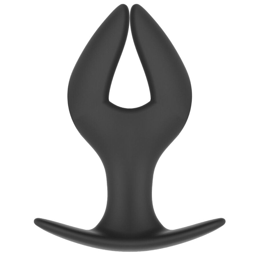 Plug anal Anchor XL Hidden Desire vu de face, branches refermées au-dessus du col