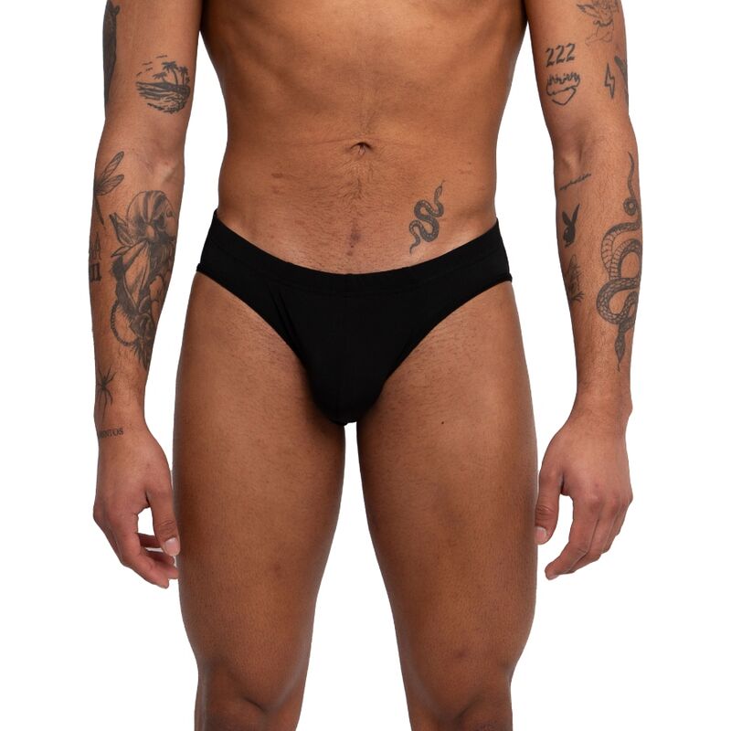 Slip Homme Sexy Ouvert Coupe Ajustée Lingerie Masculine 4 Tailles - Burn