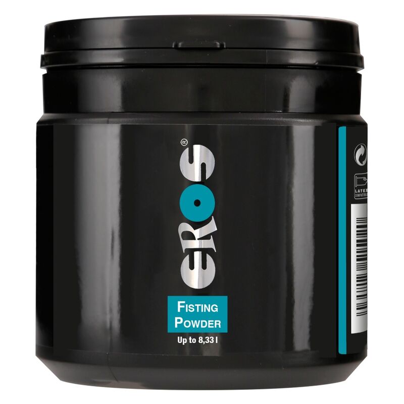 Pot de poudre lubrifiante Eros Fisting Powder de 100 g pour 8,33 litres de gel