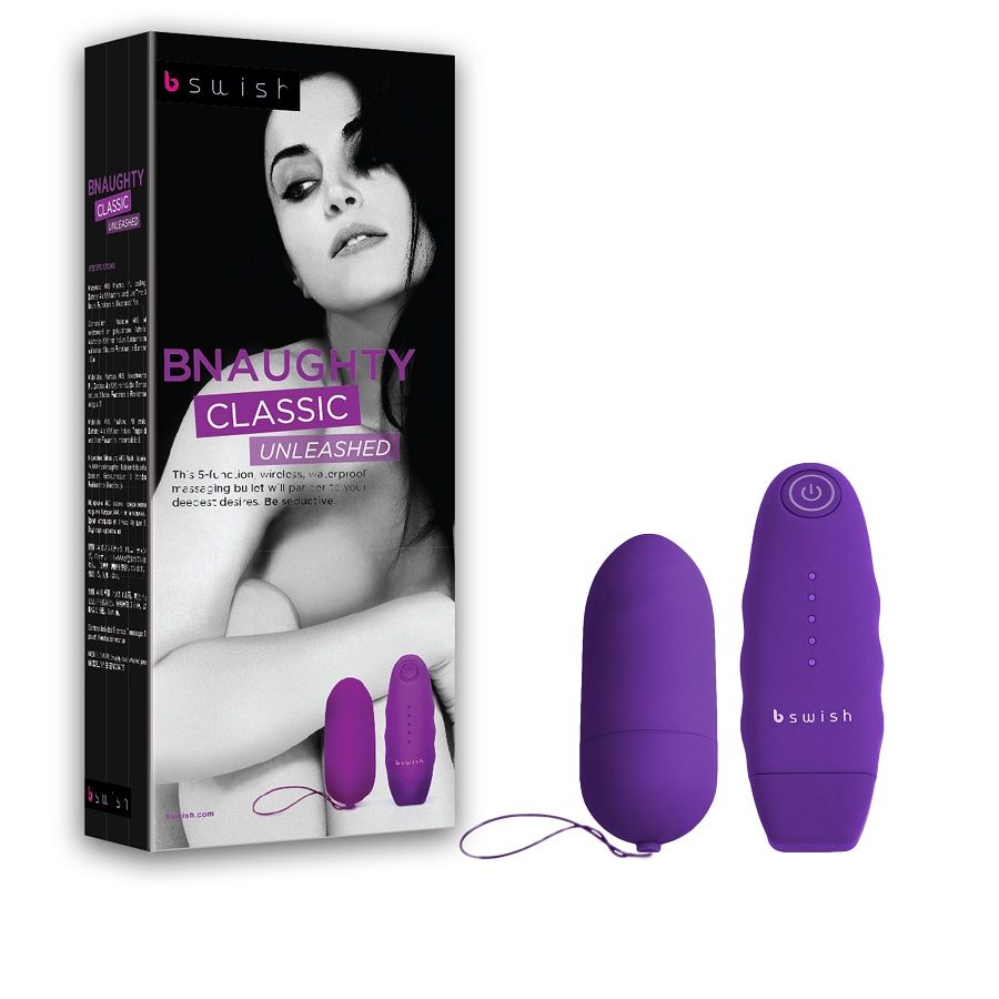 Œuf Vibrant Télécommandé Bnaughty Unleashed Classic - B Swish