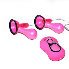 Suceur de Tétons Vibrant Lot de 2 Aspiration 6 Modes - Baile