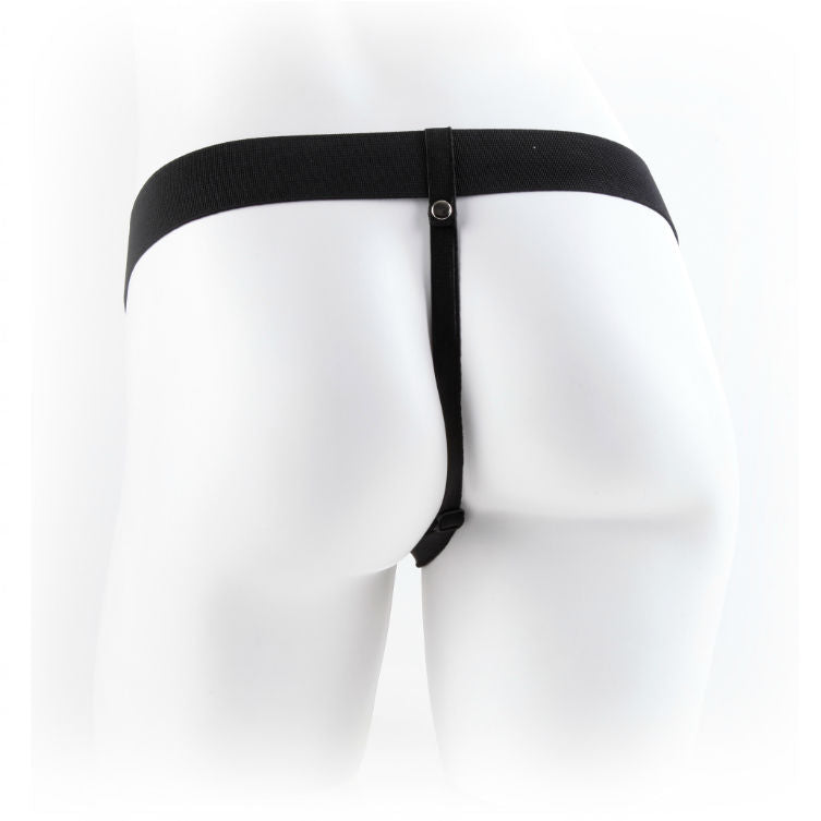 Gode Ceinture Creux à Billes Hollow Strap-On 17,8 cm - Fetish Fantasy Series