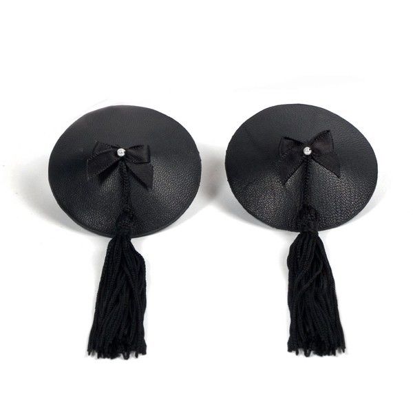 Cache-Tétons Burlesque Brillants avec Nœud Adhésifs Réutilisables - Bijoux Burlesque Pasties