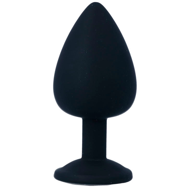 Plug Anal Shelki avec Base Diamant - Silicone Doux Étanche - Intense