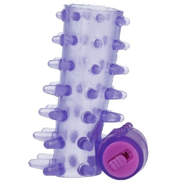 Gaine à Pénis Vibrante Texturée Silicone Souple - Casual Love