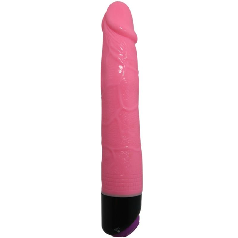 Vibromasseur Réaliste Super Doux TPR Multivitesse 23 cm - Baile