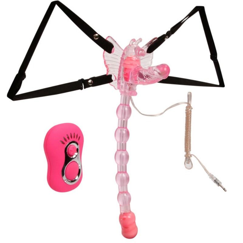 Vibromasseur Papillon Triple Stimulation 7 Modes Télécommande - Baile