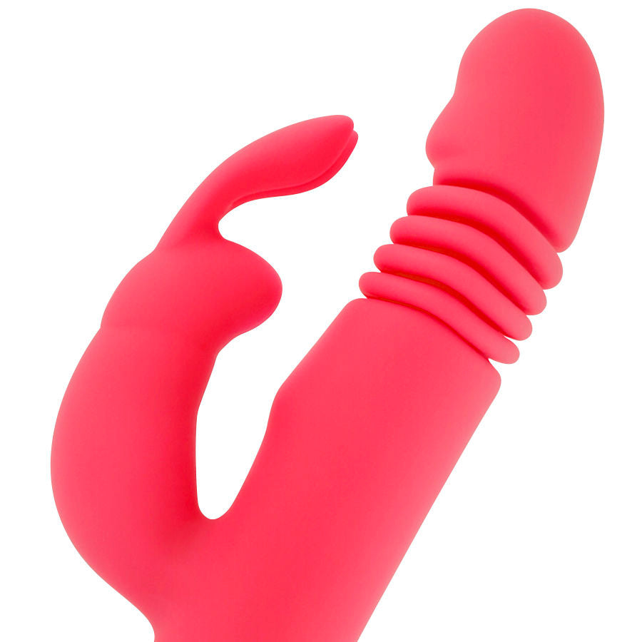 Vibromasseur Rabbit Missouri Silicone Mouvement Va-et-Vient 3 Moteurs - Arcwave