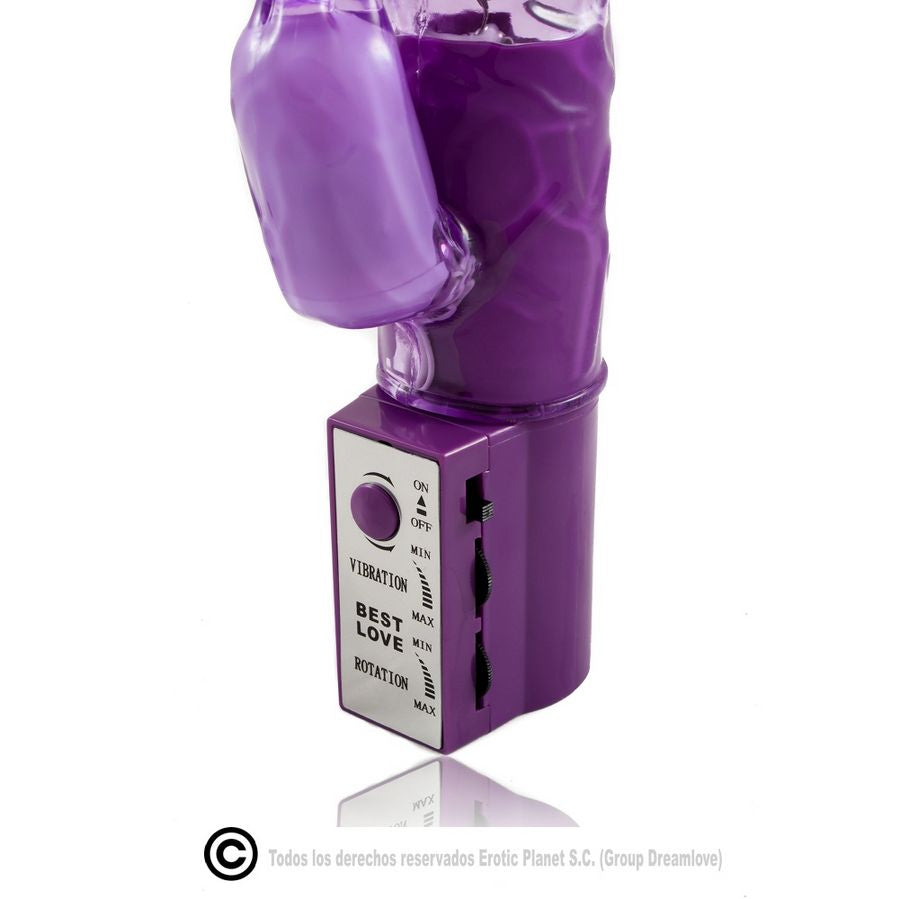 Vibromasseur Rabbit Rotatif Superstimulateur - Gélatine Douce - Baile