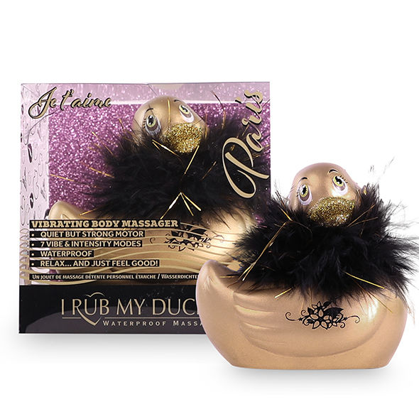 Canard Vibrant I Rub My Duckie 2.0 Paris - Big Teaze Toys