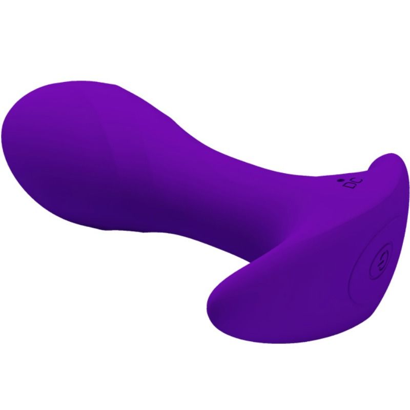 Plug Anal Vibrant 12 Fonctions Flexible Rechargeable - Silicone - Pretty Love