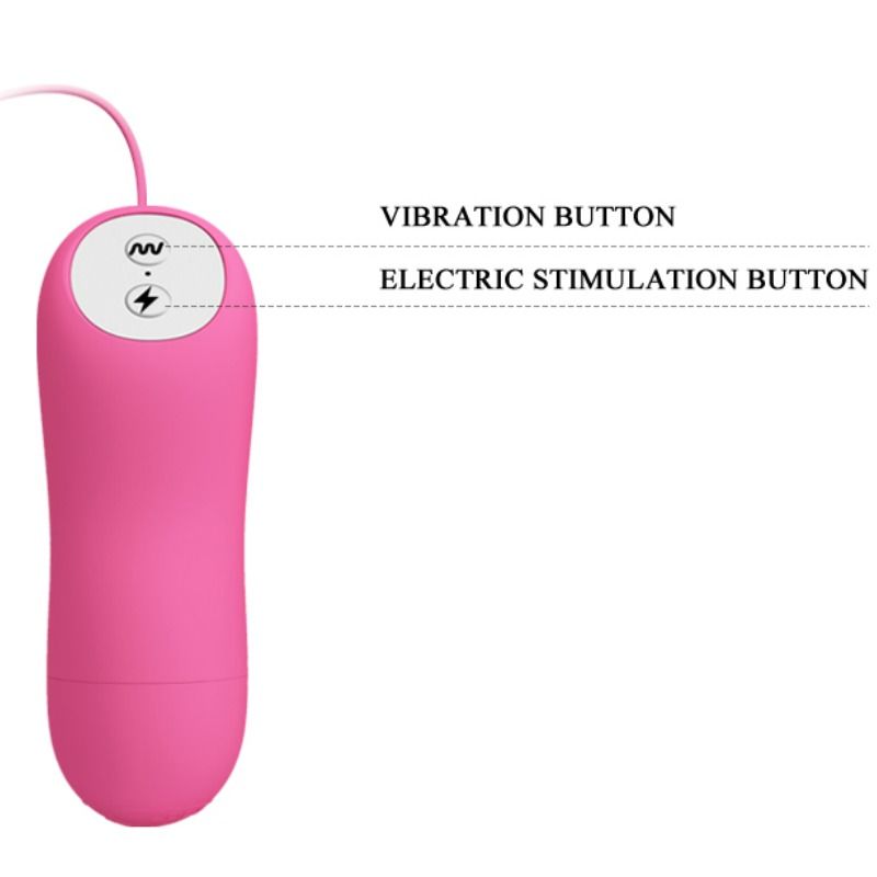 Pinces à Tétons Vibrantes Électrostimulation 12 Modes Réglables - Baile