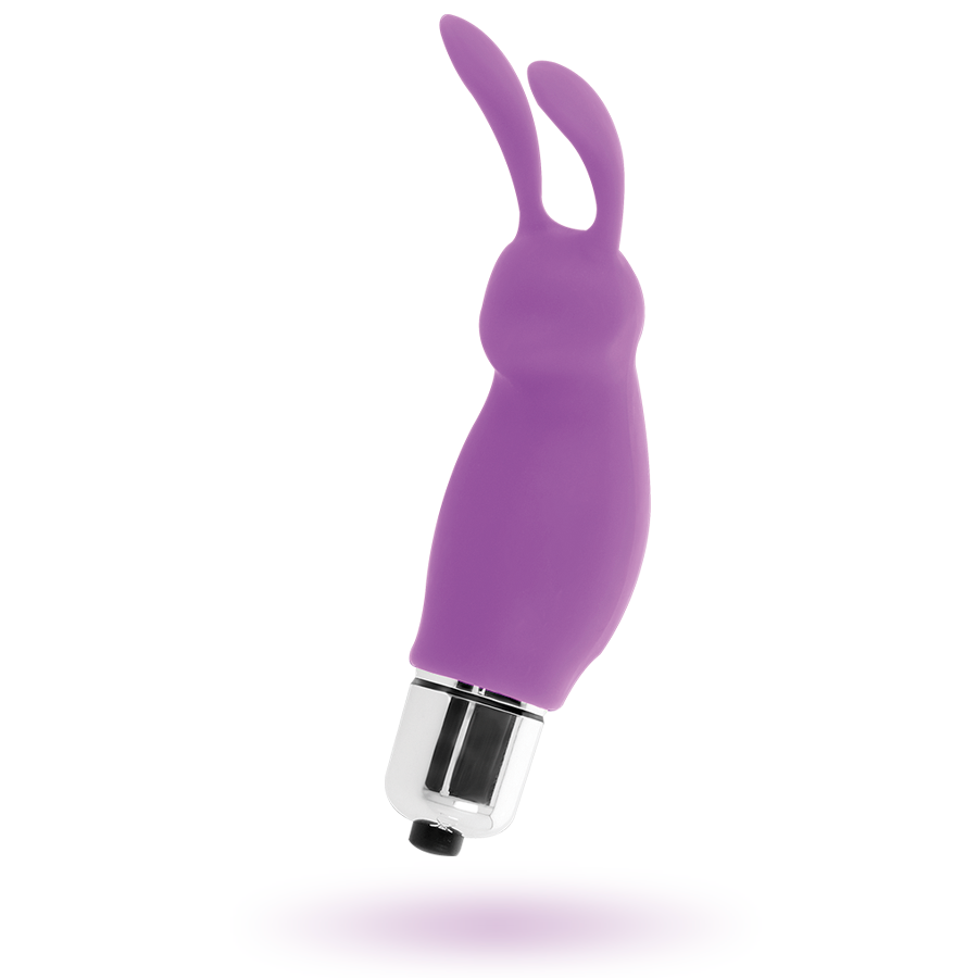 Mini Vibromasseur Rabbit Roger - Compact Silencieux Silicone - Intense