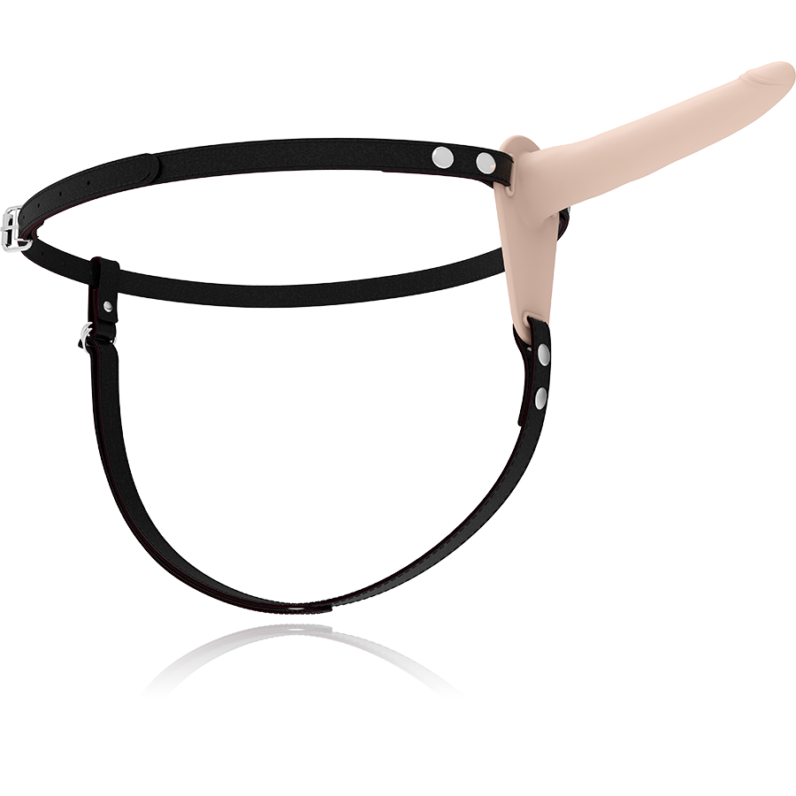 Gode Ceinture Silicone 15 cm - Harnais Élastique Ajustable - Fetish Submissive