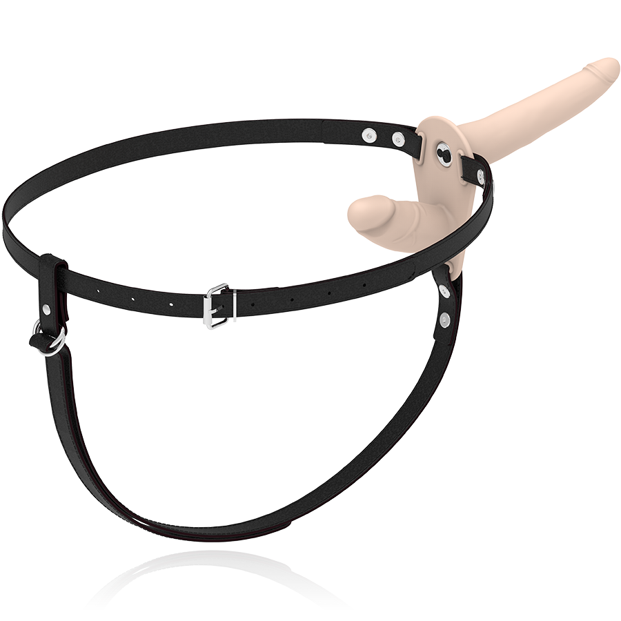 Harnais Double Pénétration Silicone - Rechargeable - Fetish Submissive