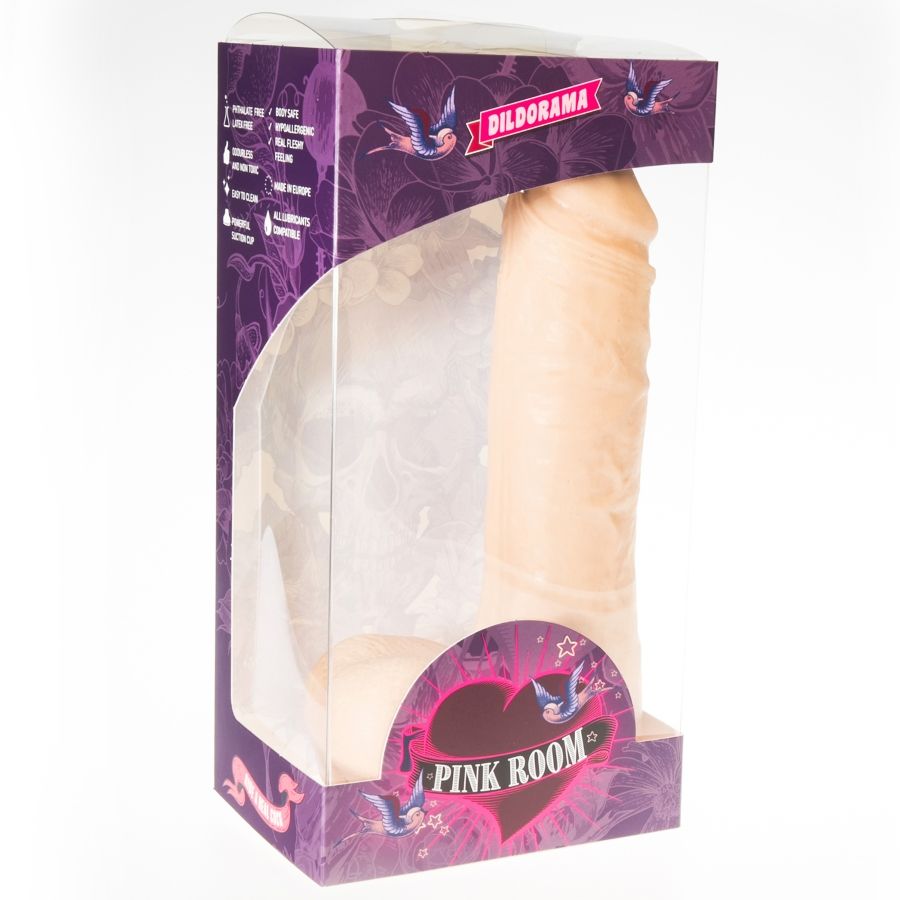 Gode Réaliste Anton Ventouse Puissante 21,5 cm - Pink Room
