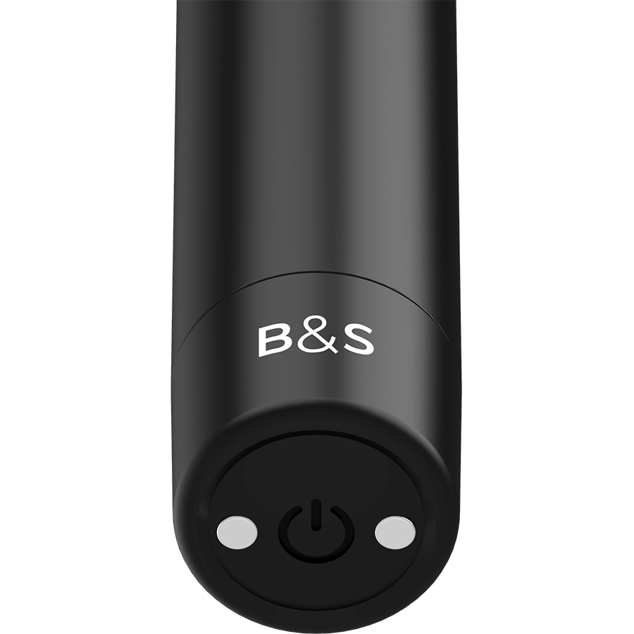 Mini Vibromasseur Bullet Kernex Métal Rechargeable Multivitesse - Black&Silver