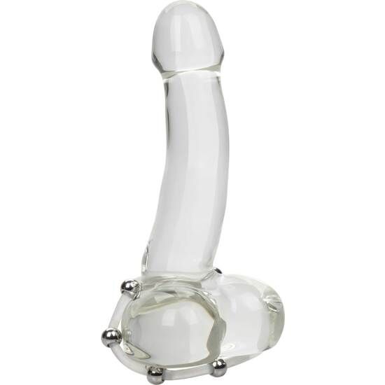 Cockring en Silicone Perles Acier - Anneau Élastique - CalExotics