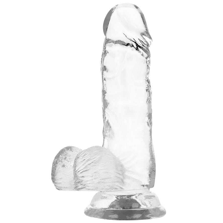 Gode Réaliste Bite Transparente Ventouse Veiné 4 Tailles - X Ray