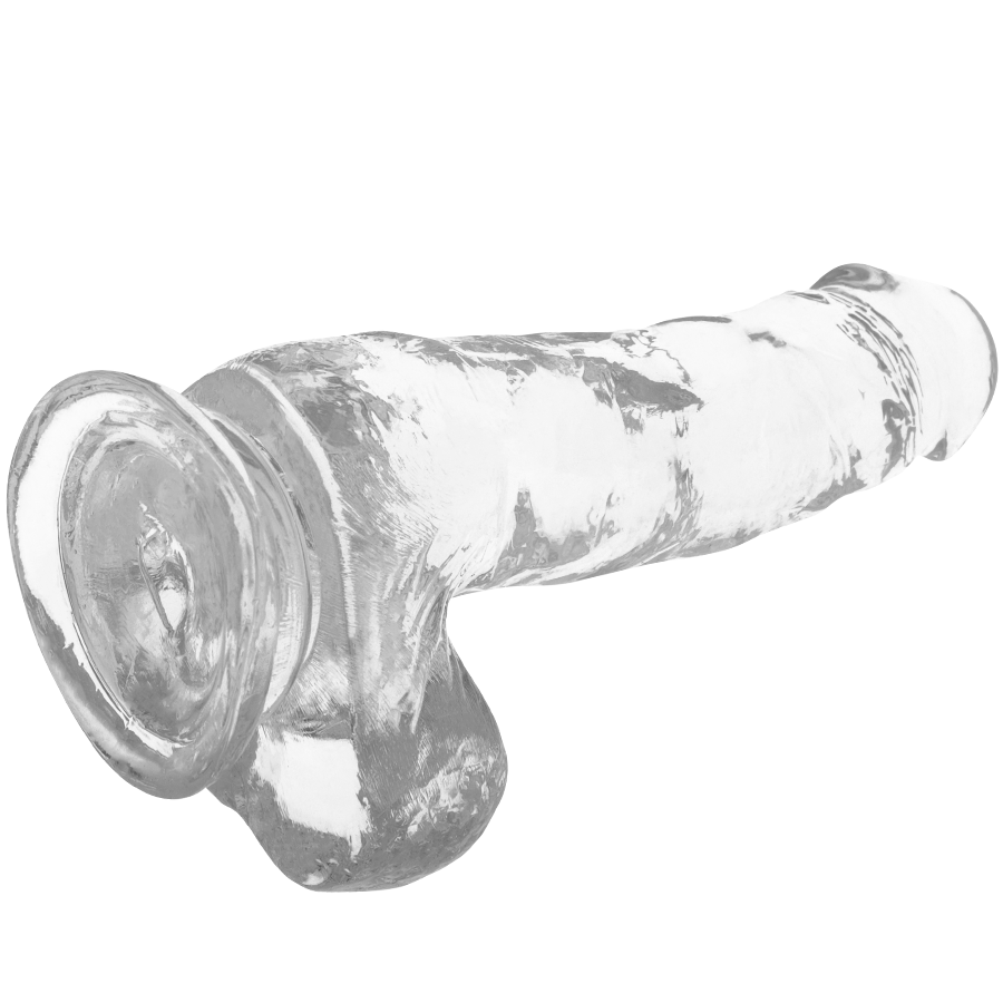 Gode Réaliste Bite Transparente Ventouse Veiné 4 Tailles - X Ray