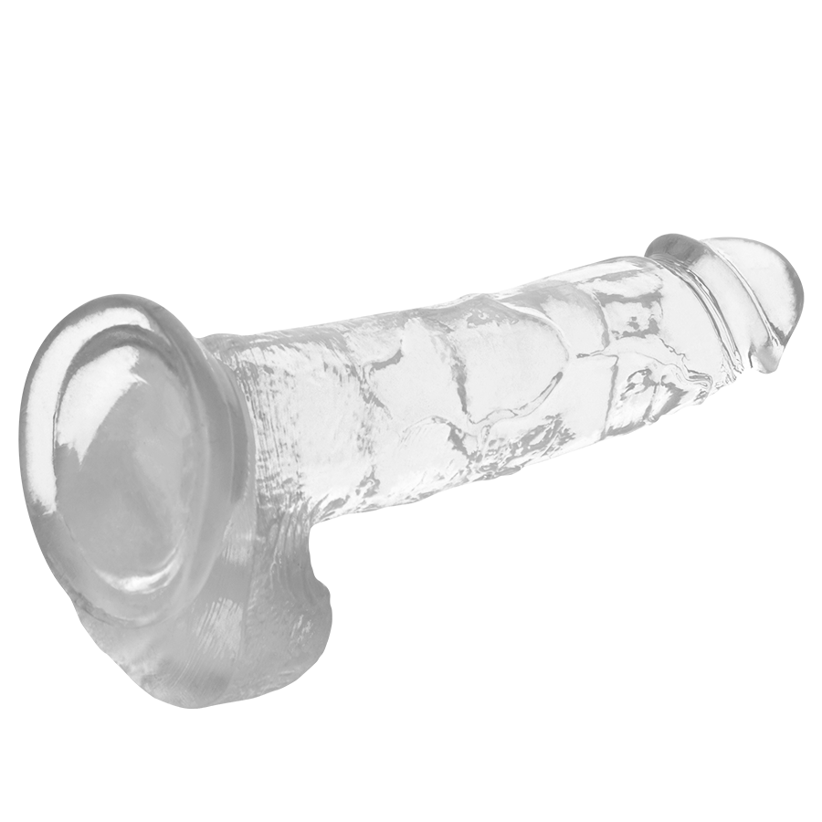Gode Réaliste Bite Transparente Ventouse Veiné 4 Tailles - X Ray