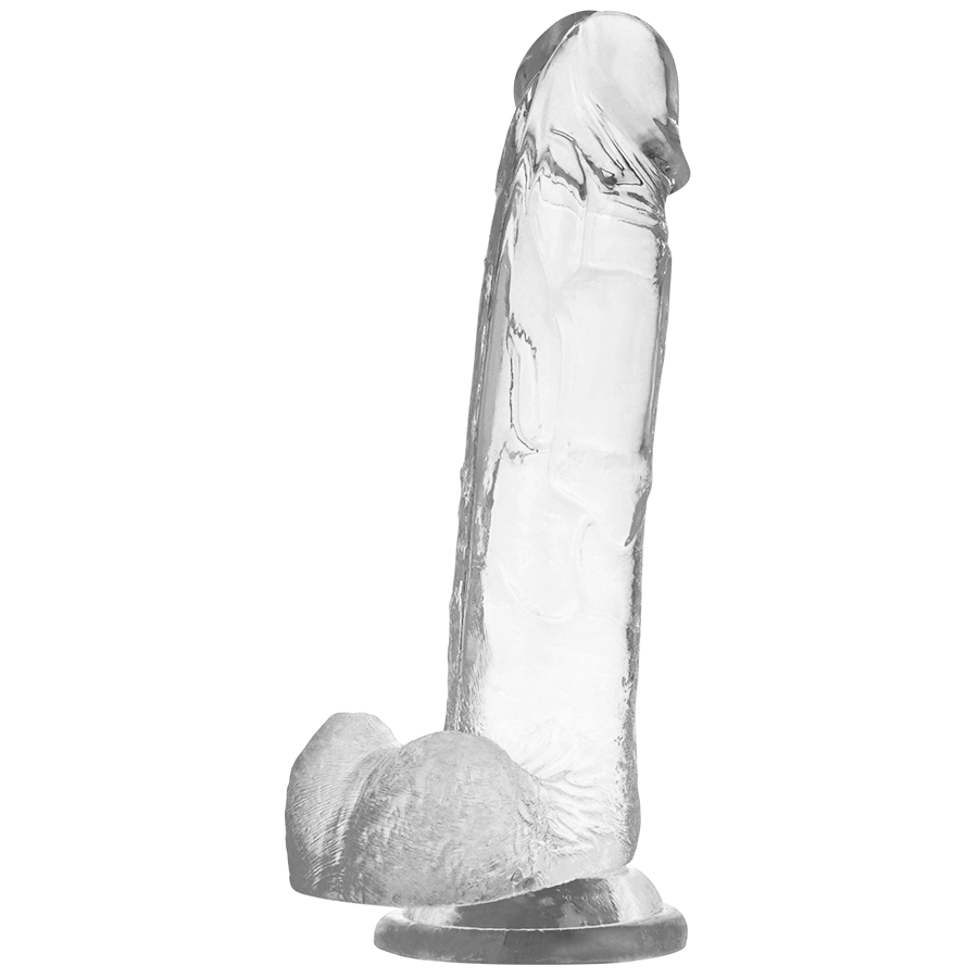 Gode Réaliste Bite Transparente Ventouse Veiné 4 Tailles - X Ray